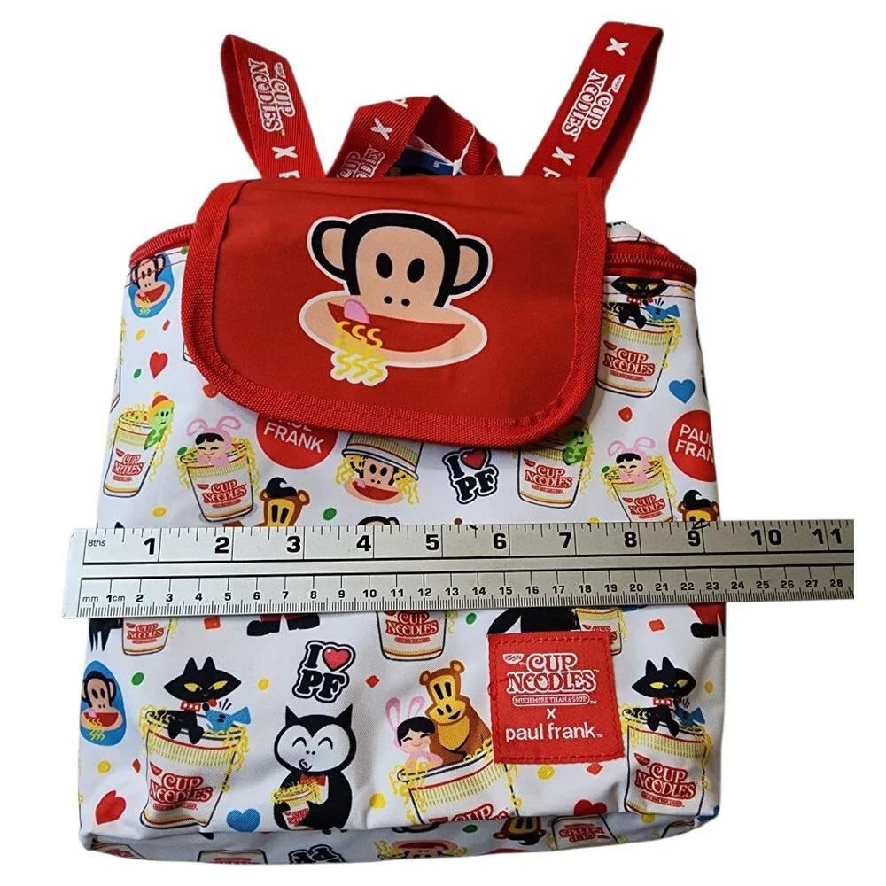 Paul‎ Frank Cup Noodles Small Backpack Bag Purse New